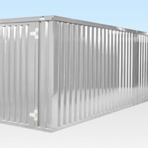 Paquete de contenedor de 8m x 2.1m enlace en los extremos (galvanizado)